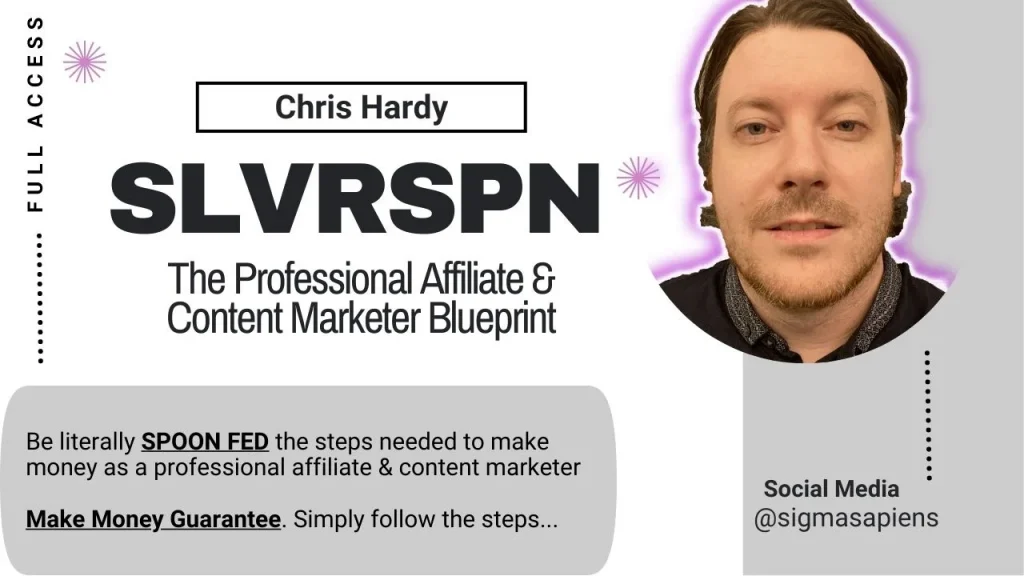 SLVRSPN Content Marketer Blueprint by Chris Hardy